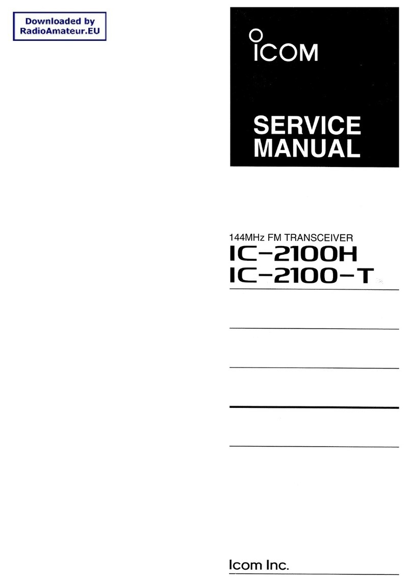 Icom IC-2100H User manual