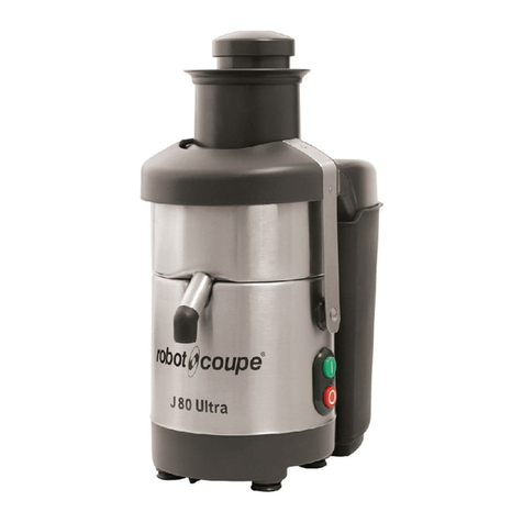 Robot Coupe J 100 Ultra User instruction