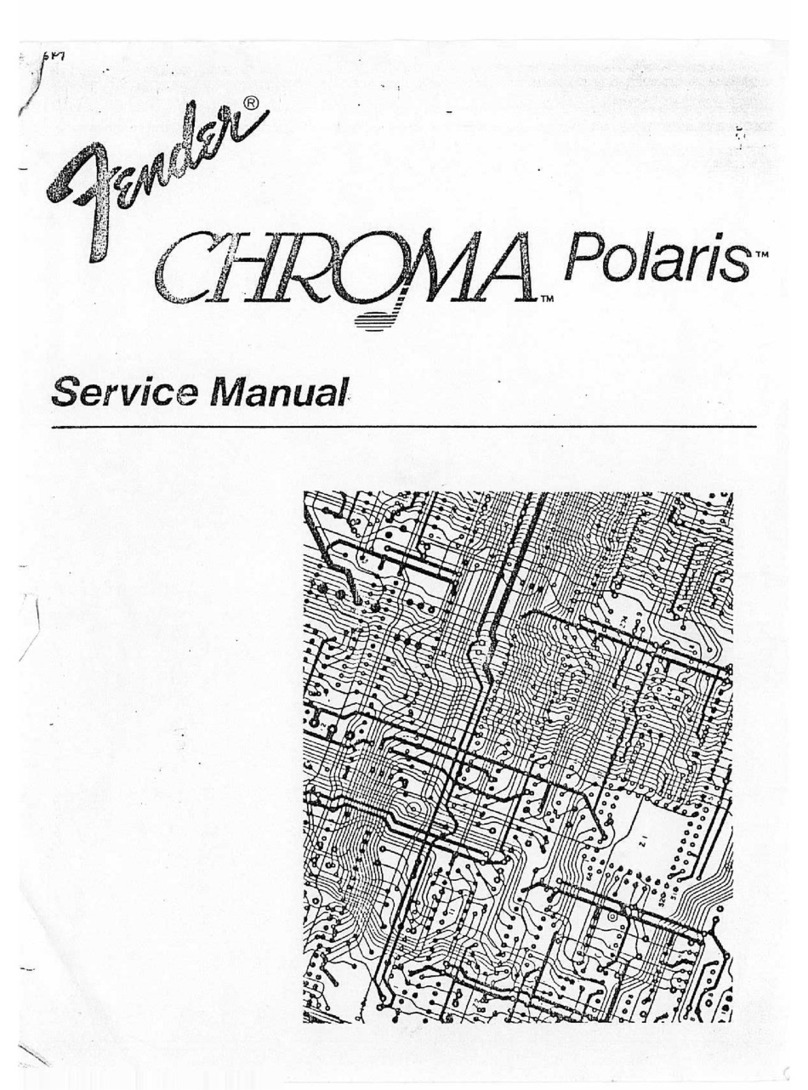 Fender Polaris Service manual