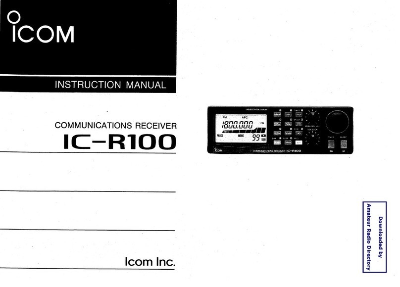 Icom IC-R100 User manual