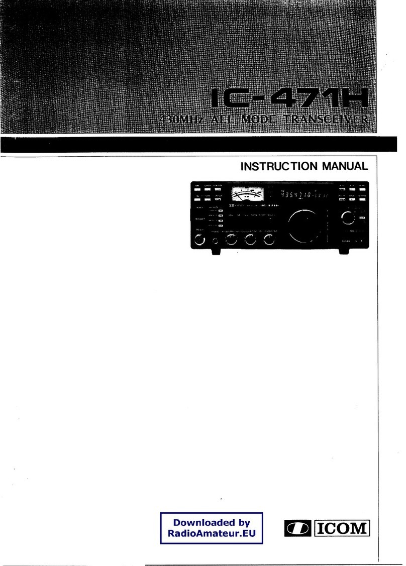 Icom IC-471H User manual