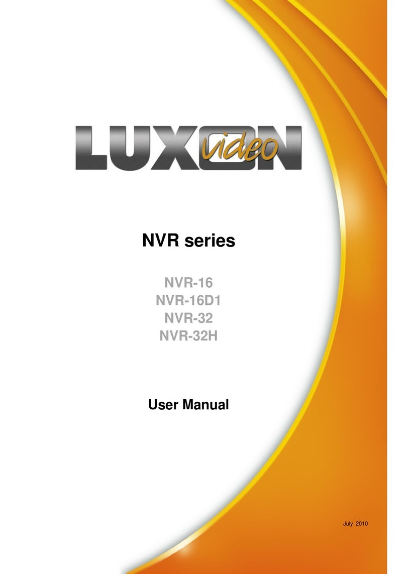 Luxon Video NVR-16 user manual