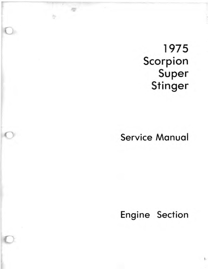 SCORPION Super Stinger 1975 Service manual