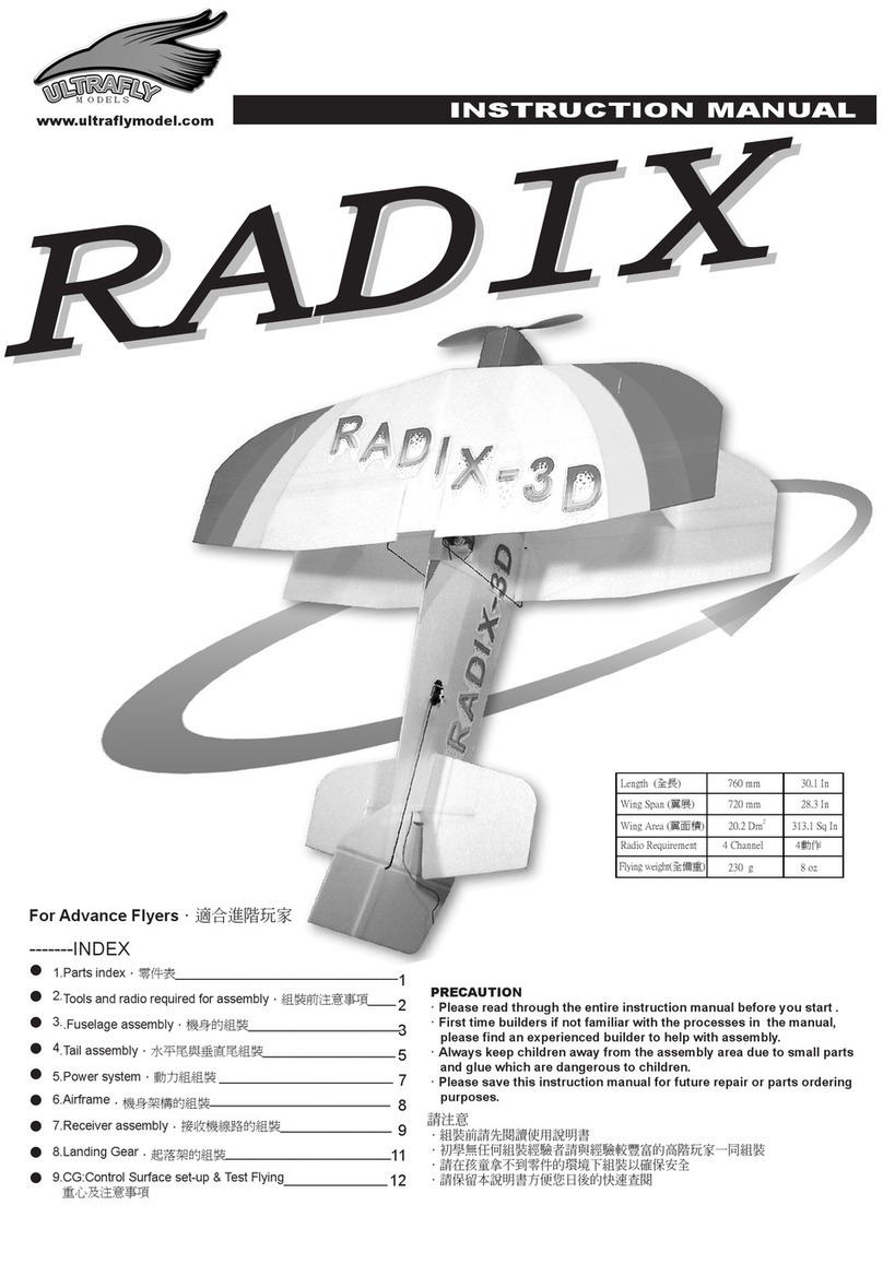 Ultafly RADIX 3D instruction manual