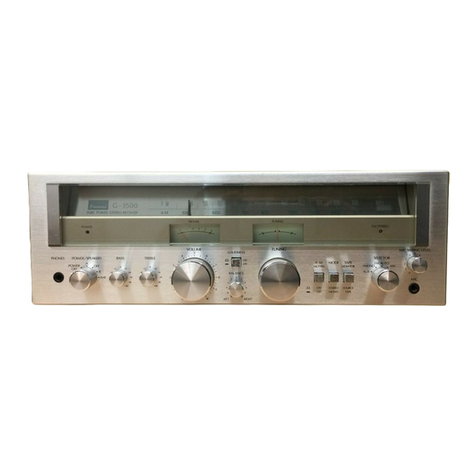 Sansui G-3500/301 User manual Sansui G-3500/301 User manual