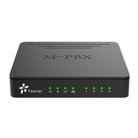 Yeastar Technology MyPBX-SOHO User manual