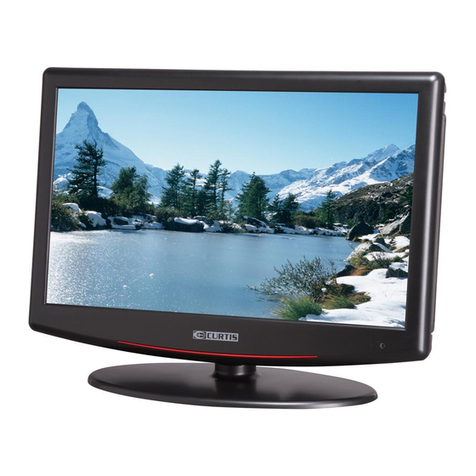 Curtis LCDVD199 User manual