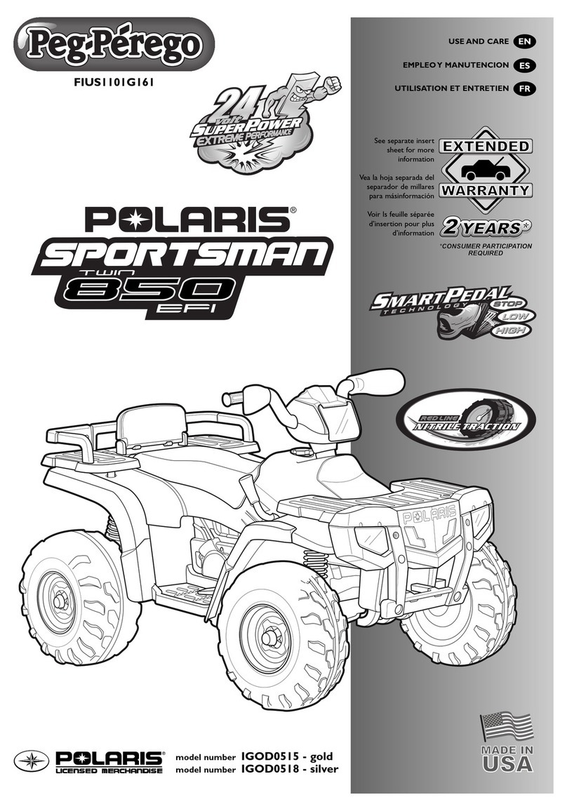 Peg-Perego POLARIS IGOD0515 User manual