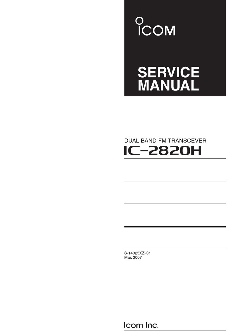 Icom IC-2820H User manual