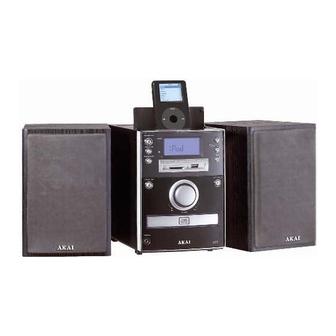 Akai AMP300UCI User manual
