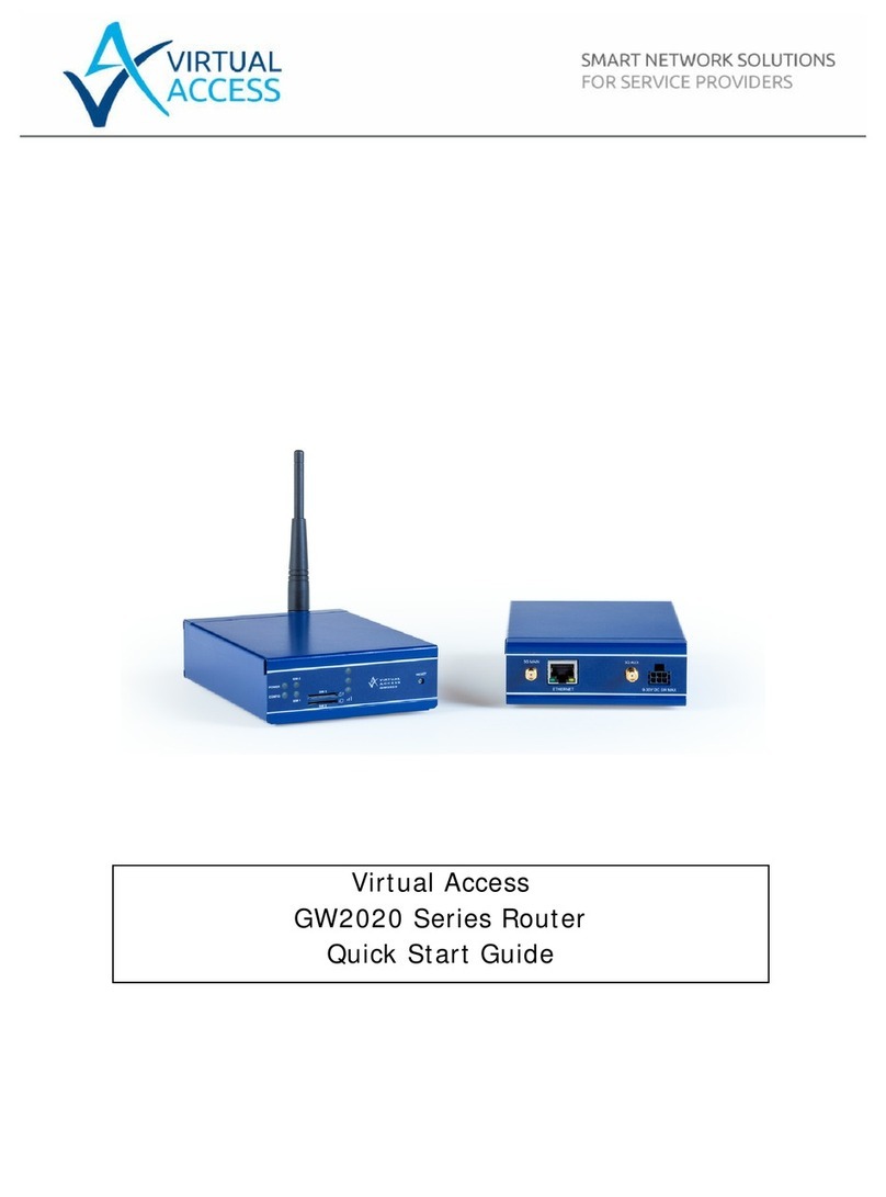 virtual access GW2020 Series User manual