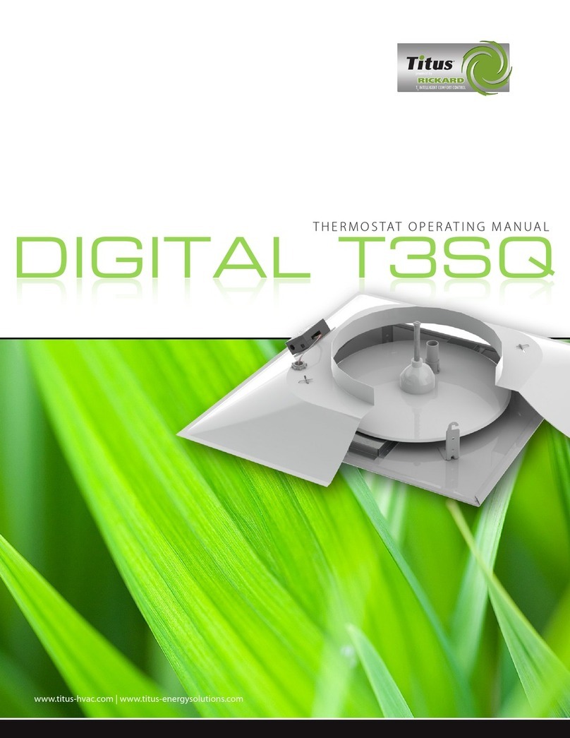 Titus Digital T3SQ operating manual