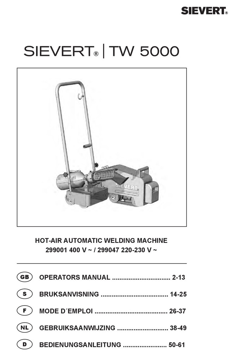 Silvert TW 5000 Operator's manual