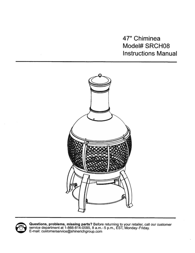 Northern Tool SRCH08 instruction manual