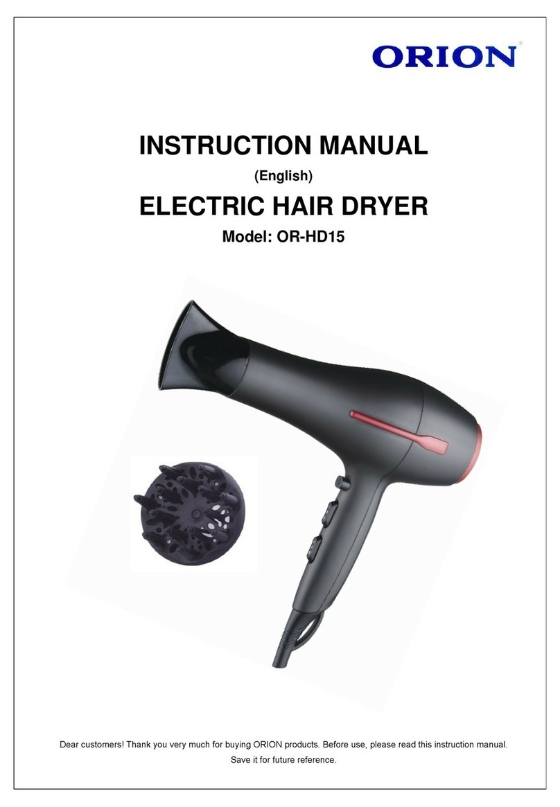 Orion OR-HD15 User manual