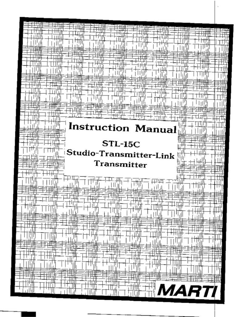 Marti STL-15C instruction manual