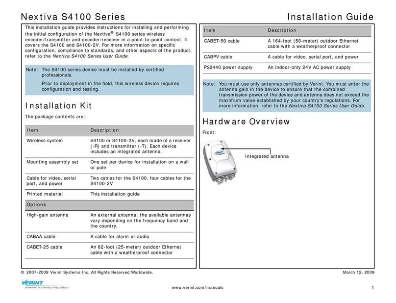 Nextiva S4100 installation guide