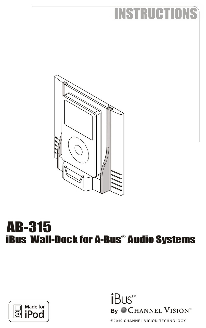 Channel Vision AB-315 instructions