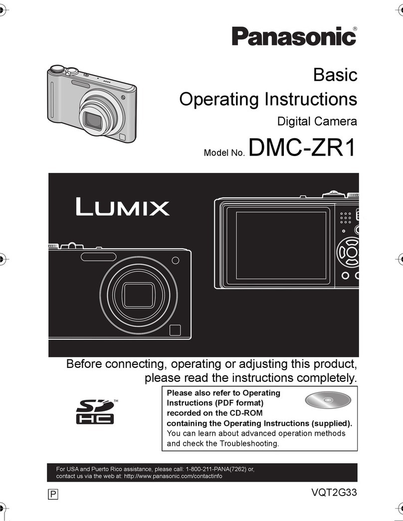 Panasonic Lumix DMC-ZR1 Basic operating instructions