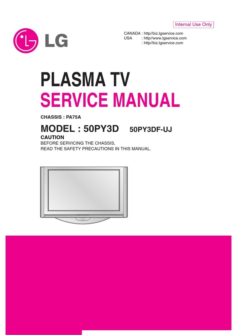 LG 50PY3D 60PY3D User manual