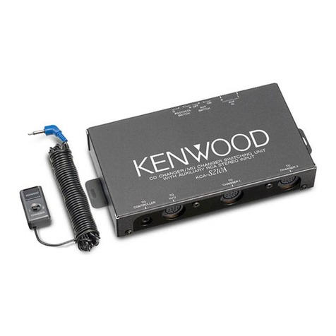 Kenwood KCA-S210A User manual