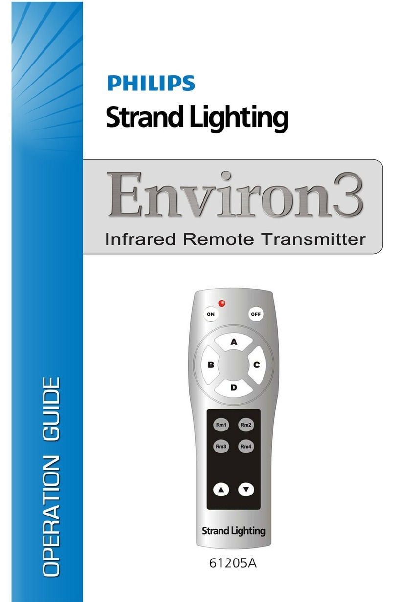 Philips Environ3 61205A Operation guide