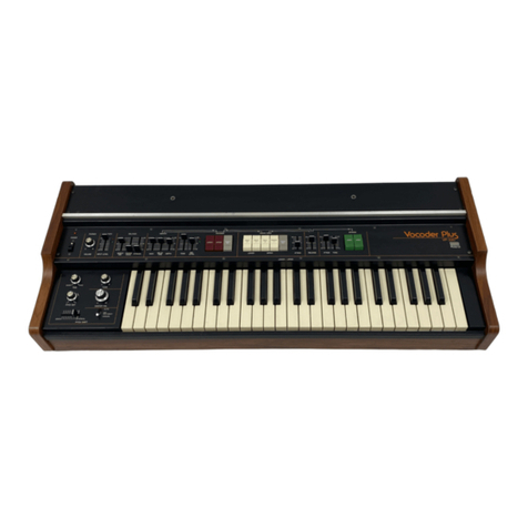 Roland Vocoder Plus VP-330 User manual Roland Vocoder Plus VP-330 User manual