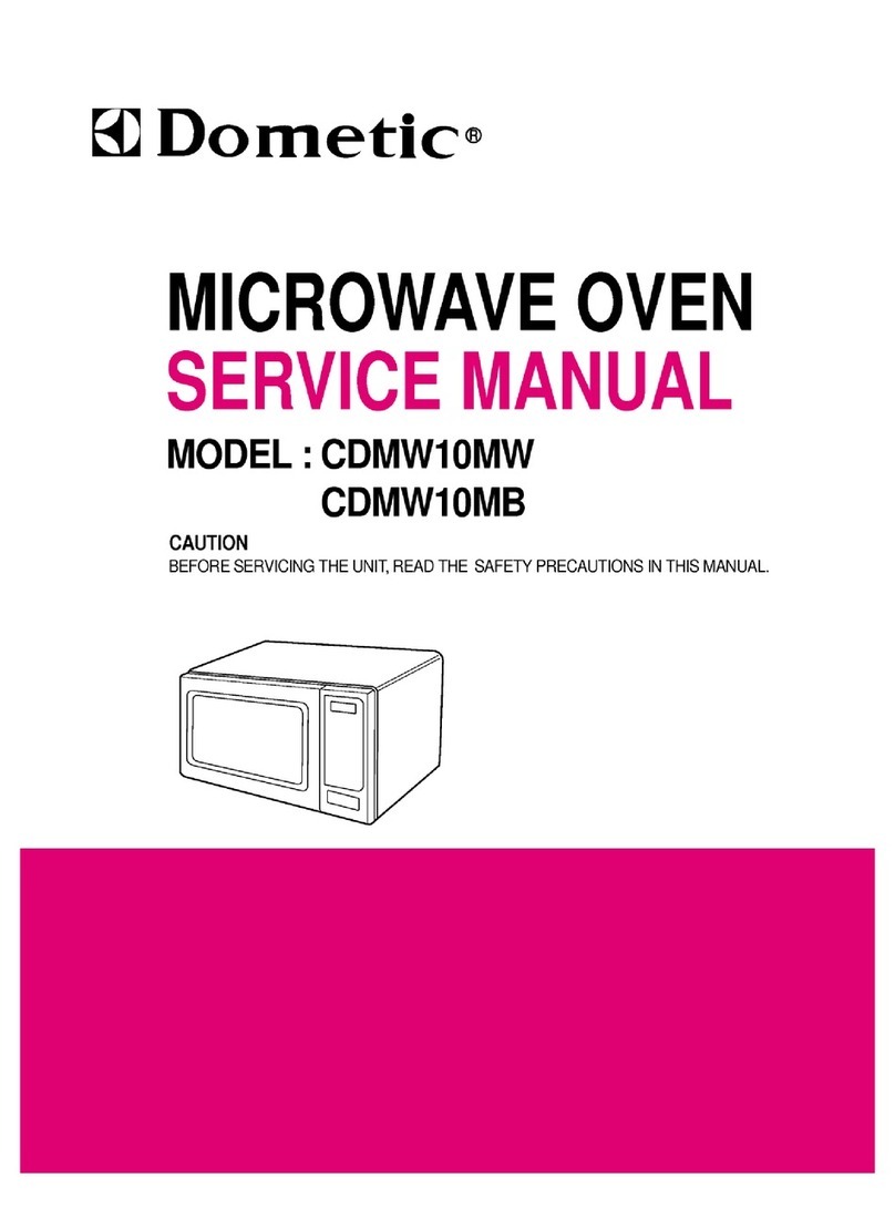 Dometic CDMW10MW User manual