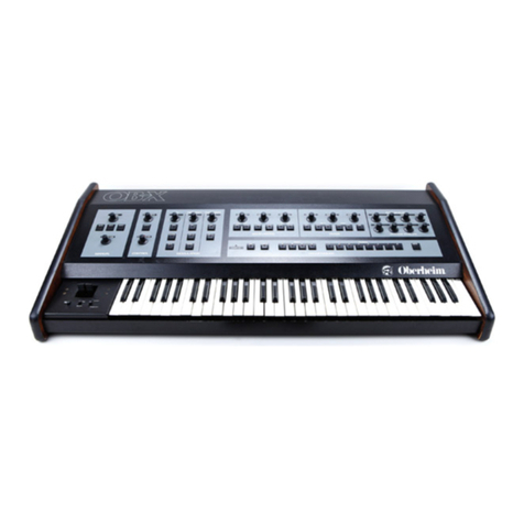Oberheim OB-X User manual
