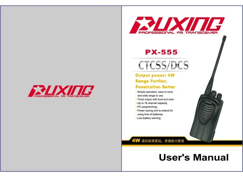 Puxing PX-555 User manual