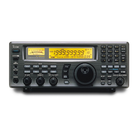 Icom iC- r8500 User manual