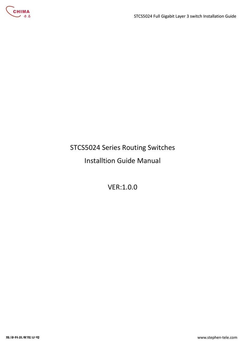 Chima STCS5024 Series User manual
