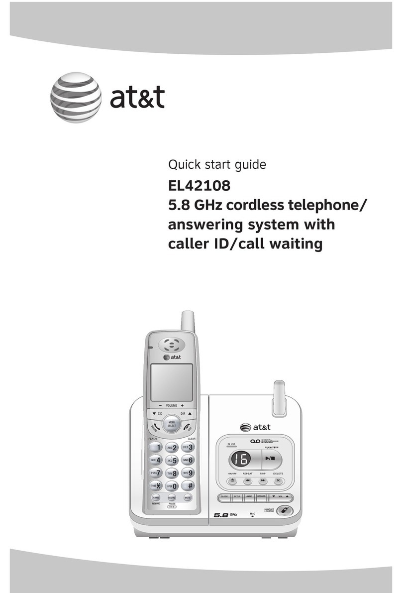 AT&T EL42108 User manual