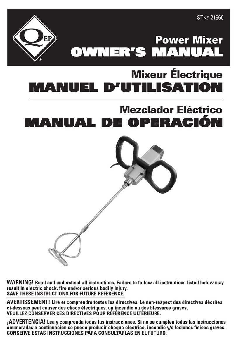 QEP STK 21660 User manual