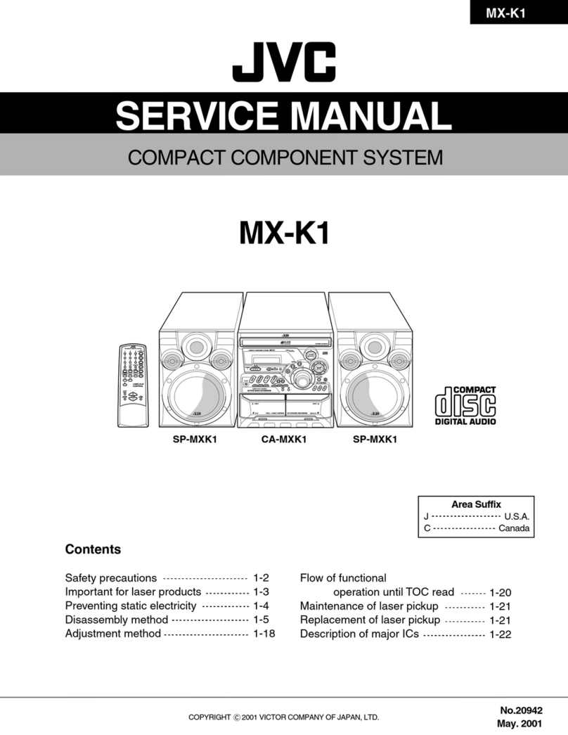 JVC MX-K1 User manual