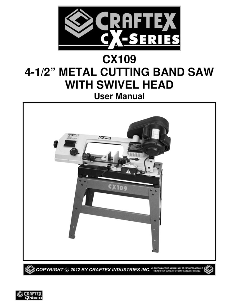 Craftex CX109 user manual