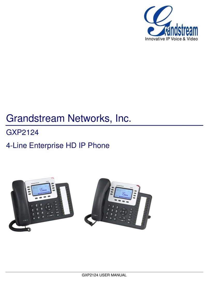 Grandstream Networks GXP2124 User manual