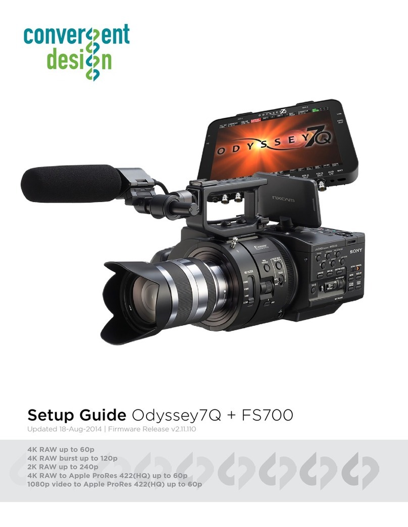 Convergent Design Odyssey7Q ProRes 422 (HQ) Setup guide