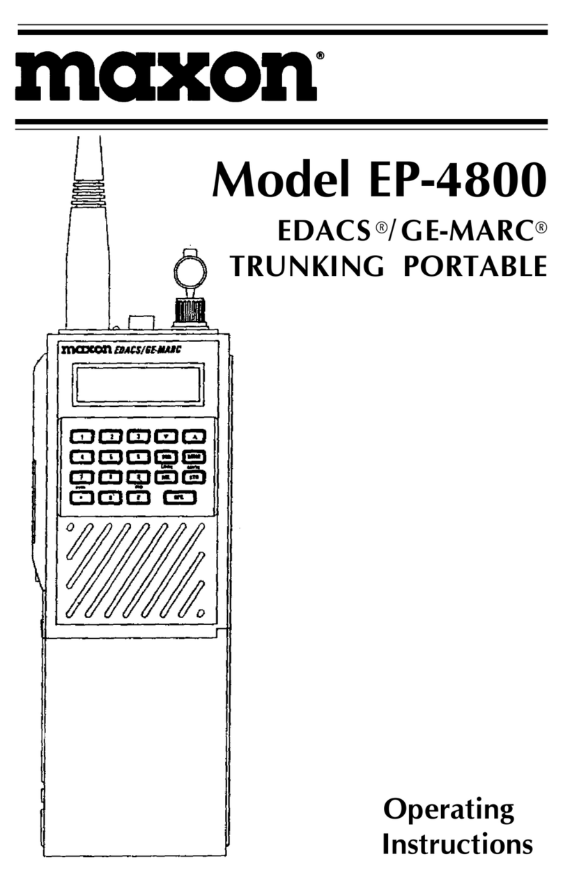 Maxon EP-4800 operating instructions