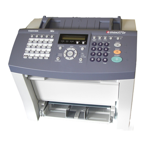Toshiba ESTUDIO170F User manual