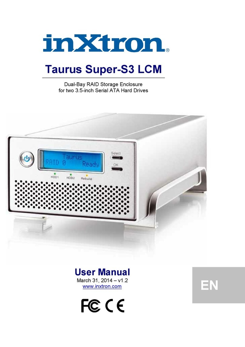inXtron Taurus Super-S3 LCM User manual