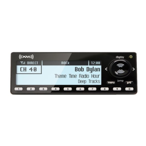 Audiovox XMRVRFM002 - Commander MT XM Radio Tuner installation guide