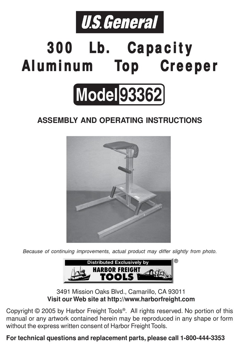 U.S. General 93362 Assembly and operating instructions