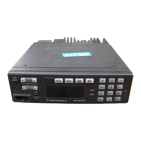Motorola Spectra User manual