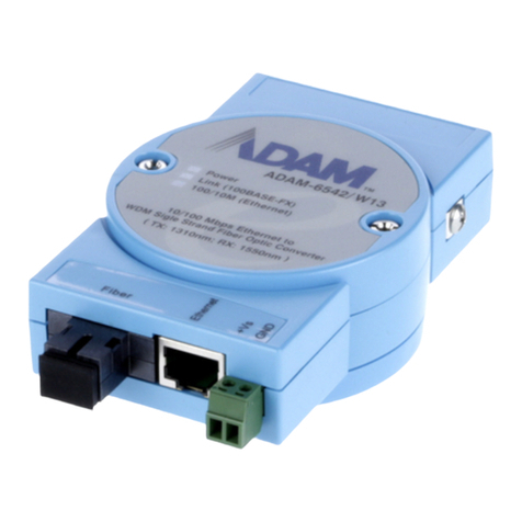 Advantech ADAM-6542 User manual