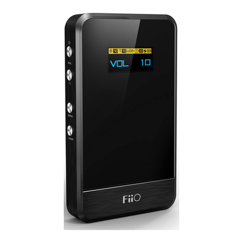 Fiio Andes User manual