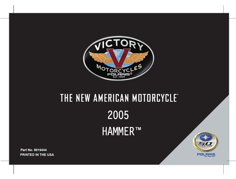 Victory Motorcycles Hammer 2005 owner's manual
