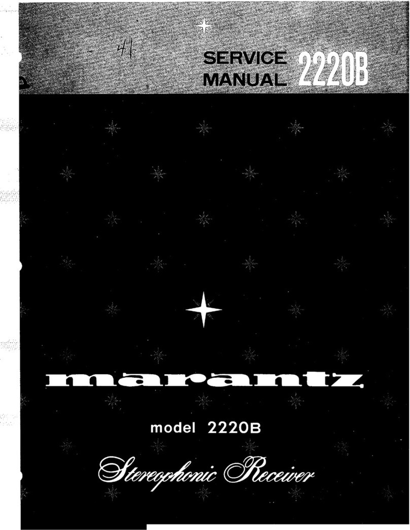Marantz 2220B User manual