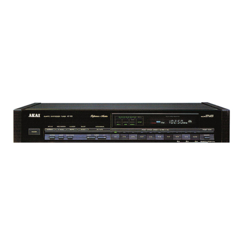 Akai AT-93/L Operator's manual