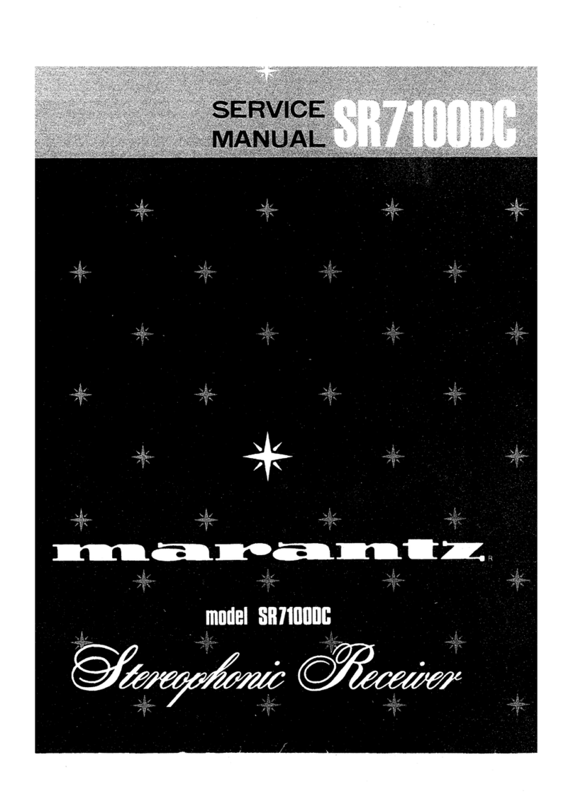 Marantz SR7100DC User manual
